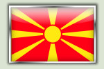 Flagge - Mazedonien